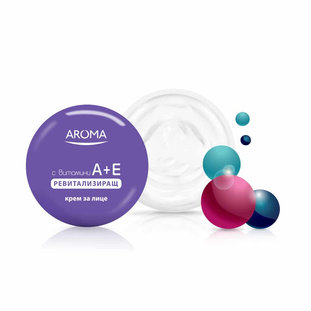 Aroma-ae (1) Відновлюючий крем для обличчя Aroma Revitalizing Vitamins A+E Face Cream - Зображення 2