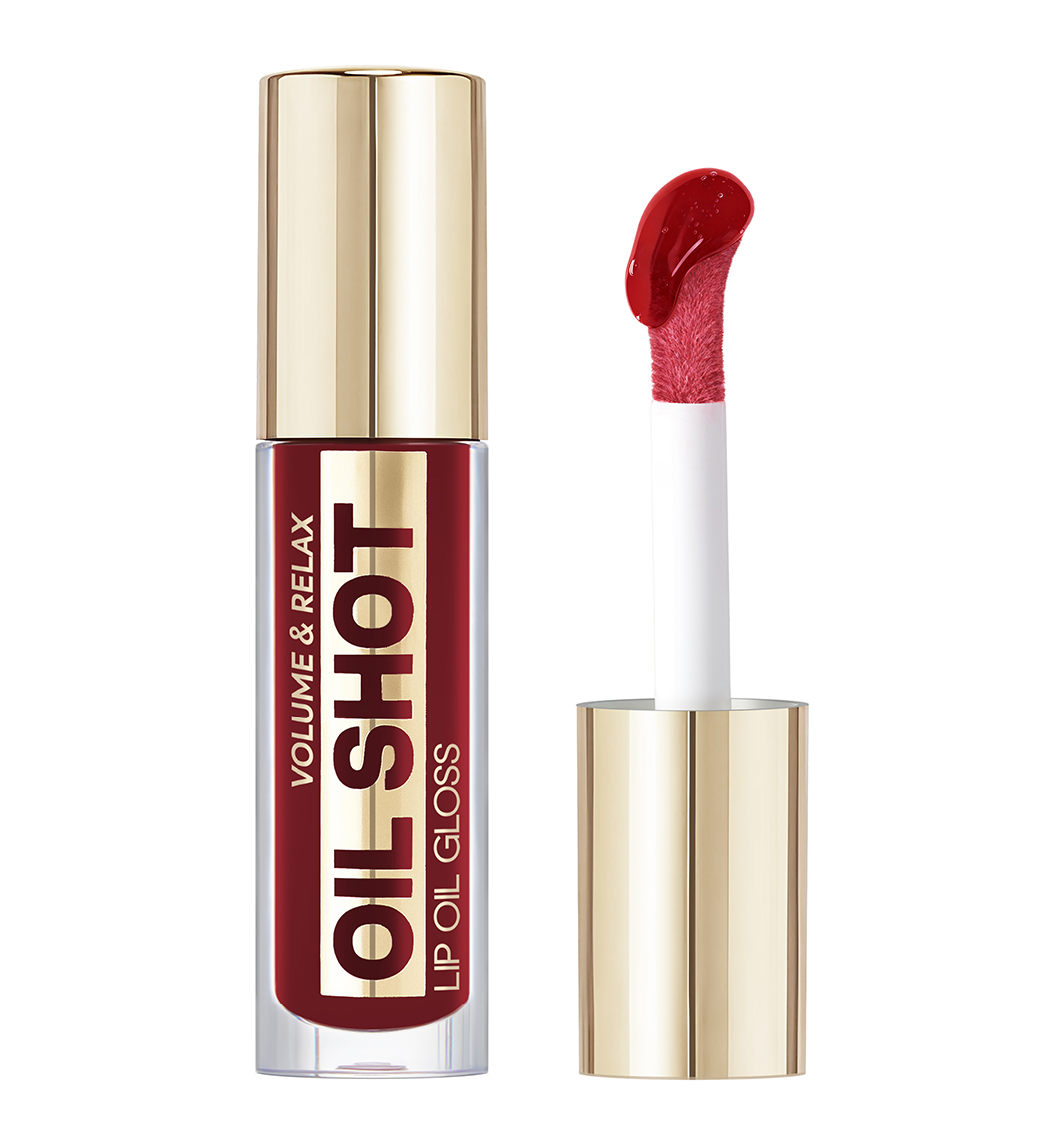 303-1 Масло-блеск для губ OIL SHOT volume & relax Luxvisage — изображение 1