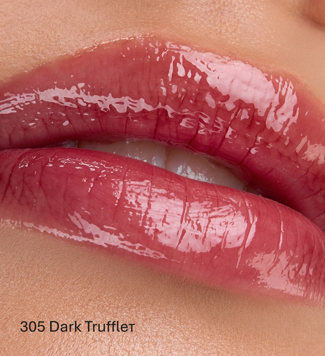305 Dark Truffle к Масло-блеск для губ OIL SHOT volume & relax Luxvisage — изображение 9