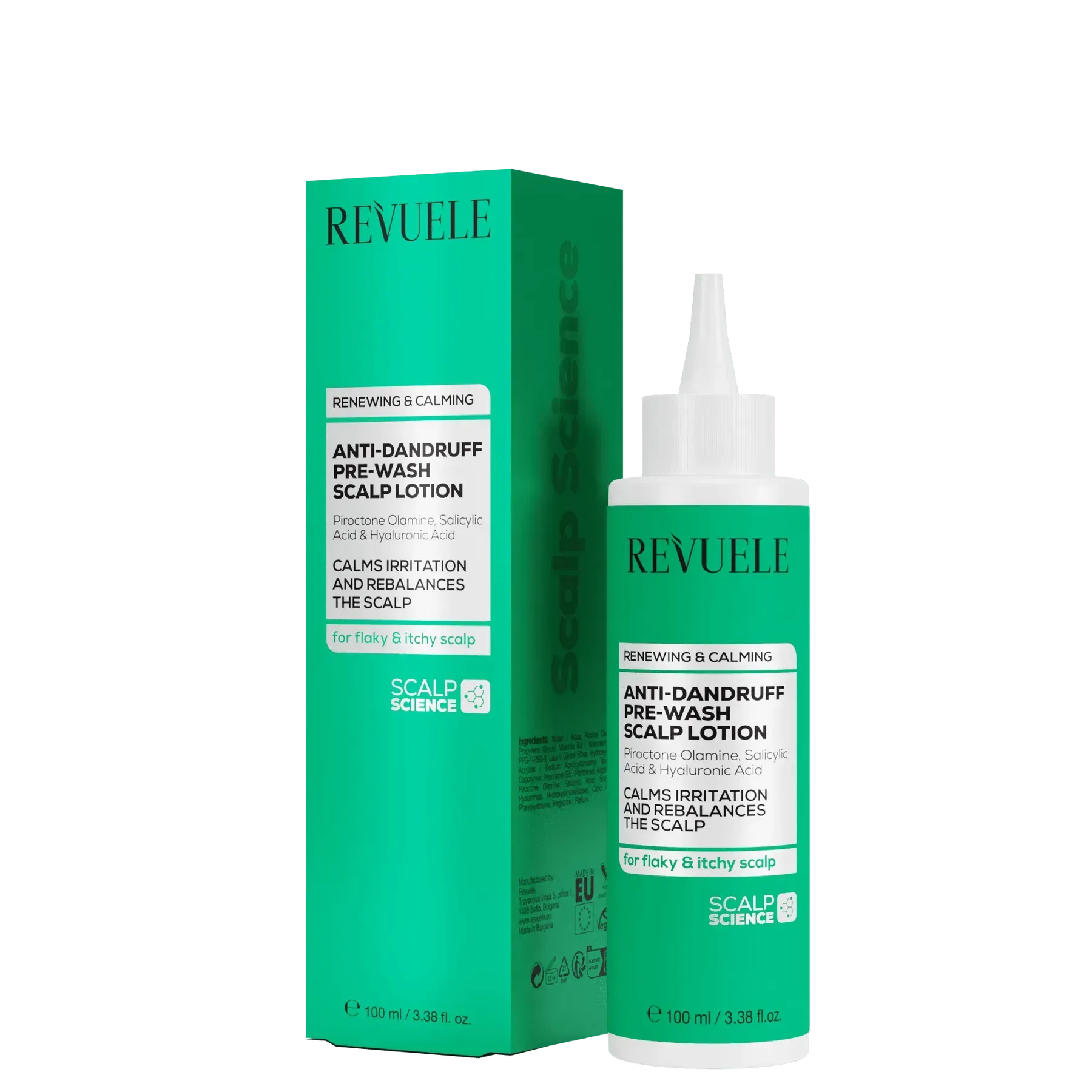 Легкий пре-пилинг для кожи головы против перхоти Revuele Anti-Dandruff Пре-пілінг для шкіри голови проти лупи Anti-Dandruff Revuele - Зображення 1