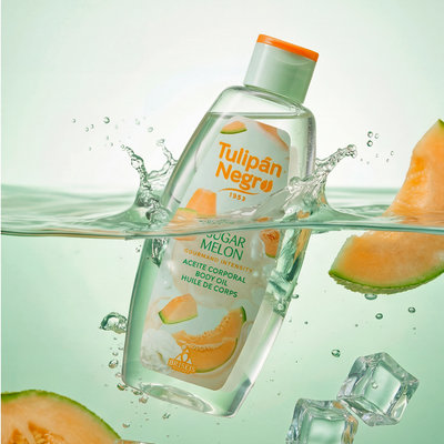 Масло для тела Цукрова диня 3 Масло для тела Tulipan Negro Body Oil Сахарная дыня 200 мл — изображение 2