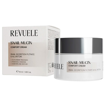 SNAIL MUCIN Крем Крем для лица с муцином улитки Revuele Snail Mucin — изображение 1