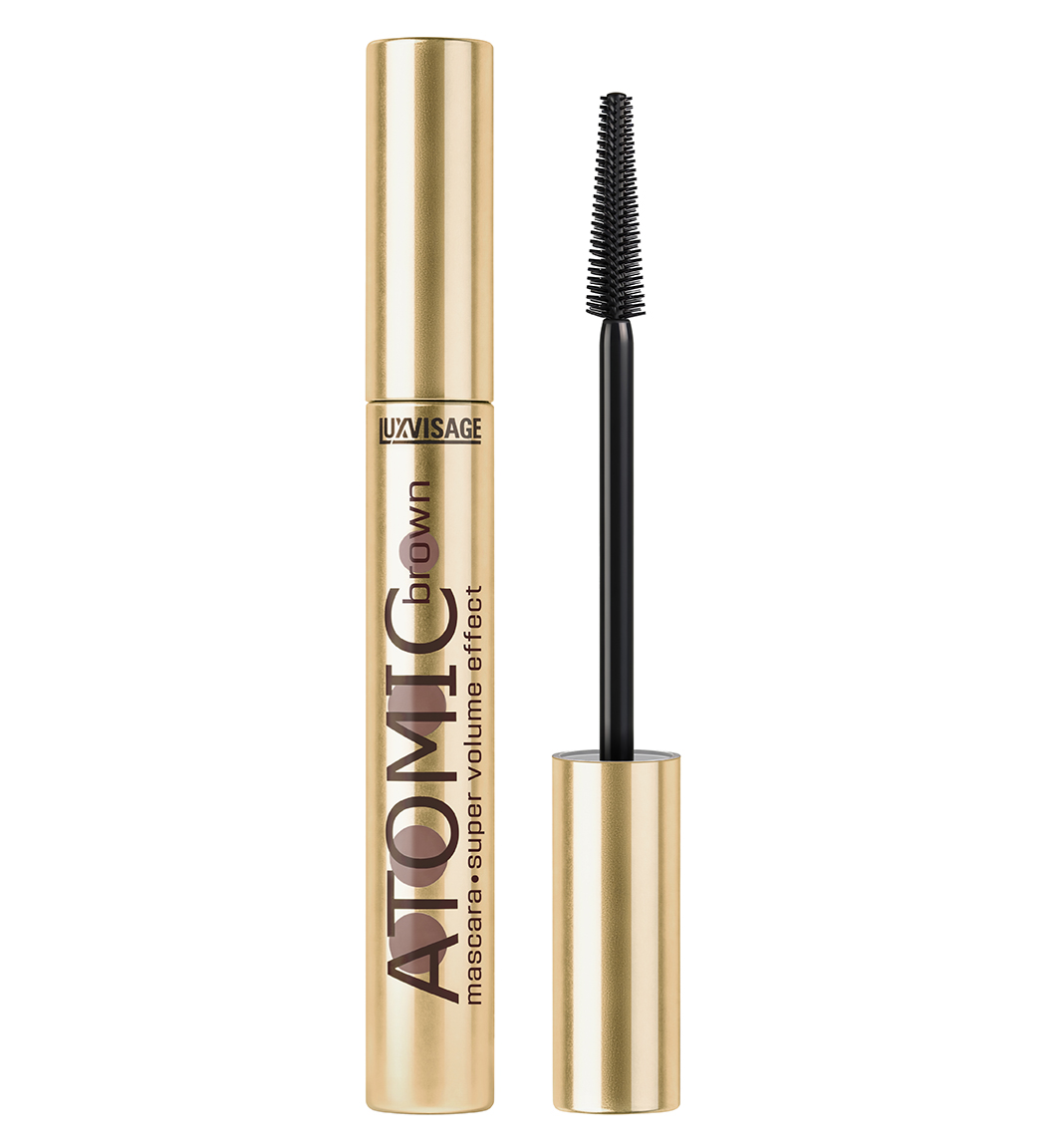 ATOMIC super volume effect Тушь для ресниц ATOMIC super volume effect BROWN LUXVISAGE — изображение 1