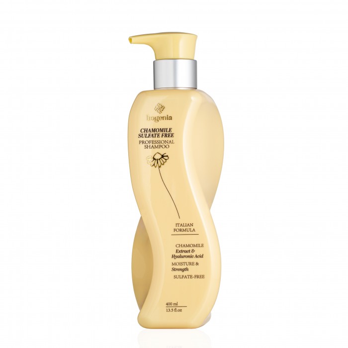 Chamomile Sulfate Free Professional Shampoo Bogenia BG461 №001 Шампунь безсульфатний для волосся з ромашкою Chamomile Sulfate Free Professional Shampoo Bogenia BG461 №001 - Зображення 1