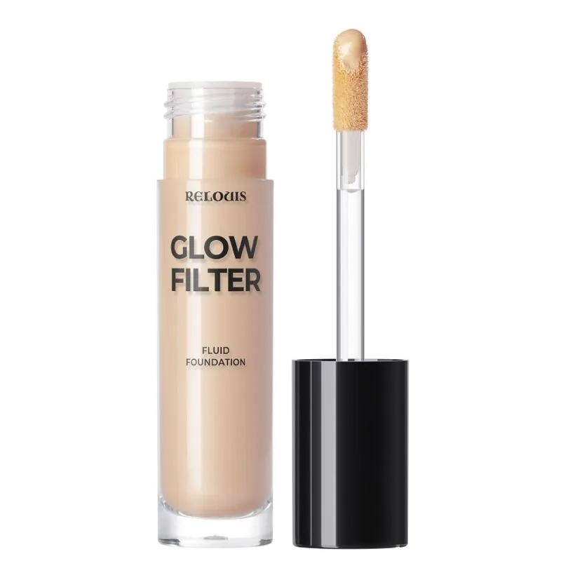 Glow Filter Fluid Foundation RELOUIS Флюид тональный Сияющий с эффектом фильтра Glow Filter Fluid Foundation RELOUIS — изображение 1
