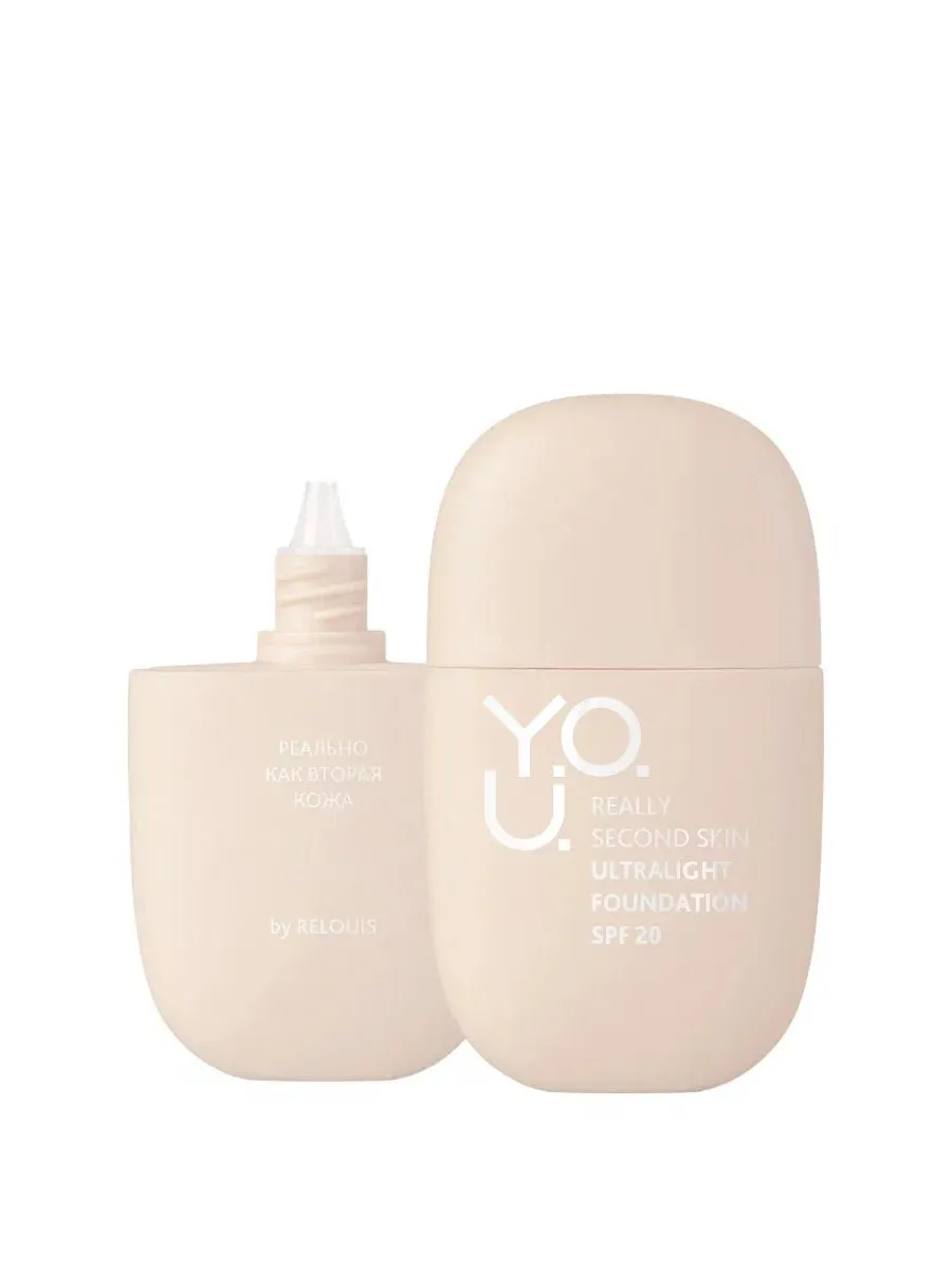 Y.O.U. Really Second skin Ультралегкий тональный крем Y.O.U. Really Second Skin RELOUIS — изображение 1