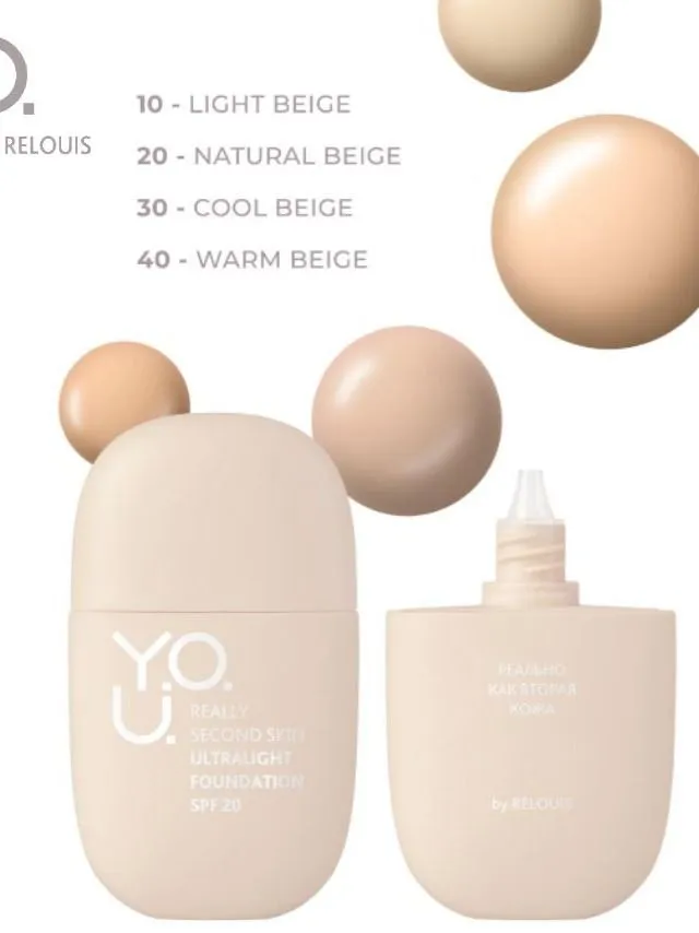 Y.O.U. Really Second Skin5 Ультралегкий тональный крем Y.O.U. Really Second Skin RELOUIS — изображение 5