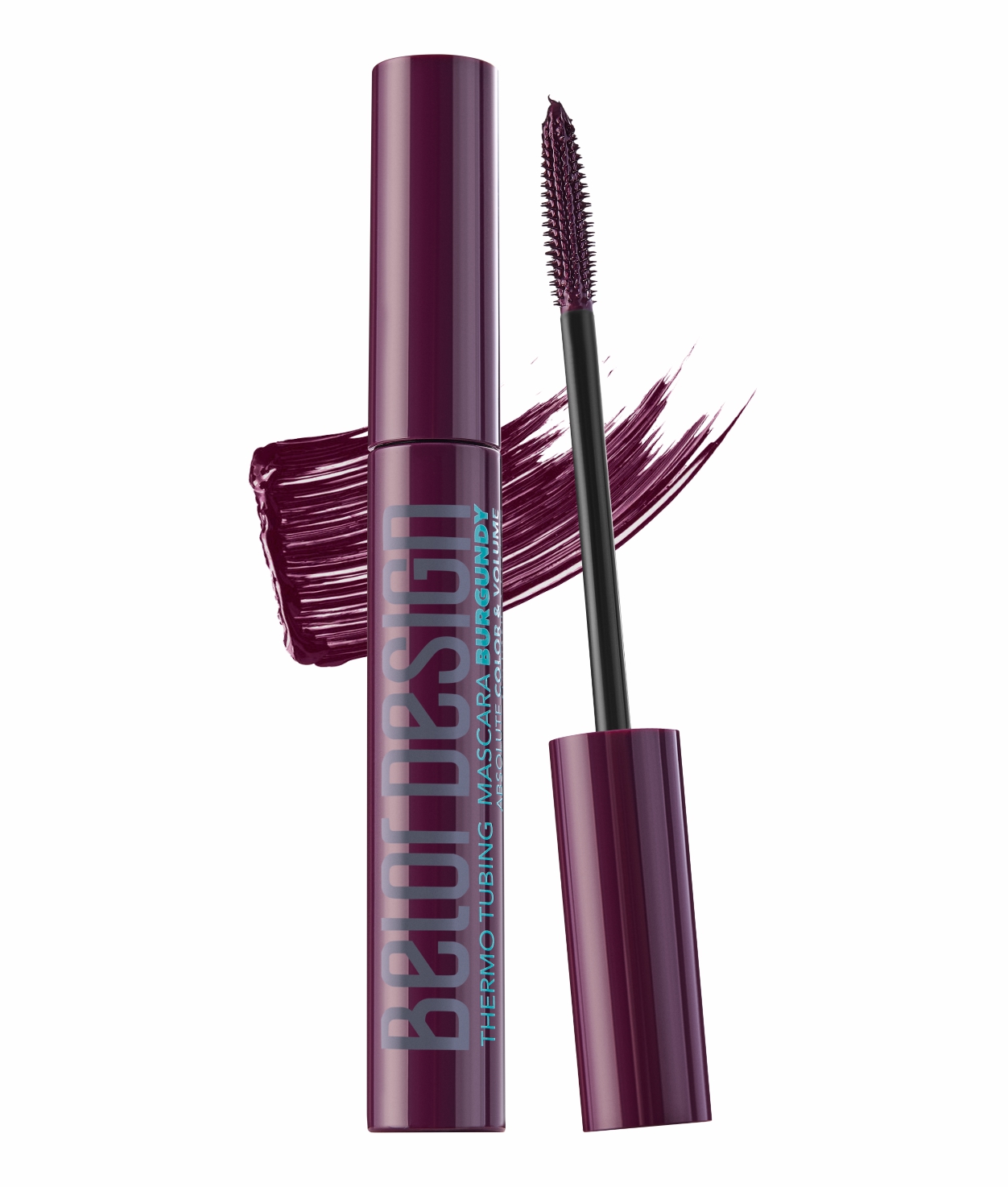 Belor Design Burgundy Tubing Mascara Термотуш для вій Belor Design Бургунді - Зображення 1