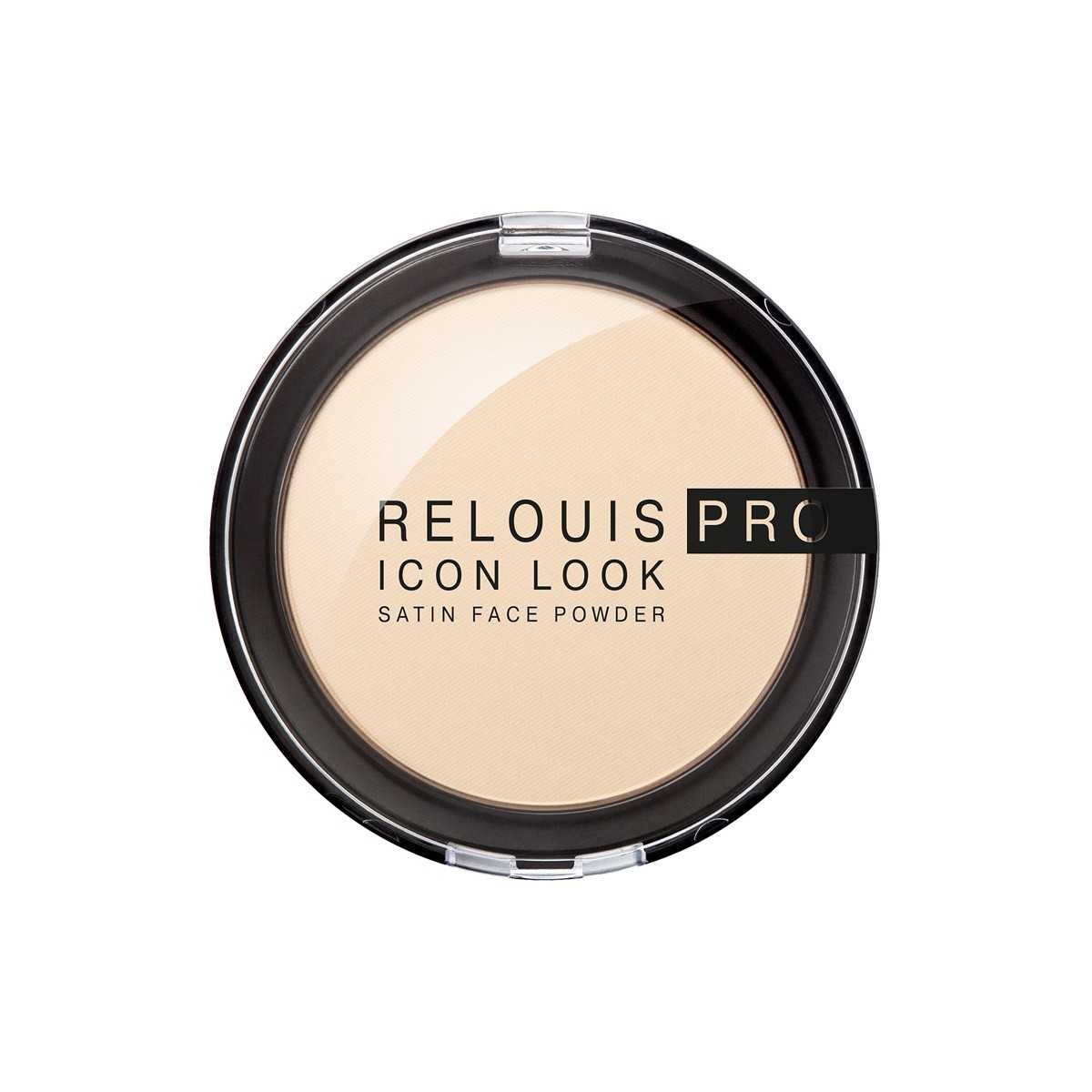 images Пудра для обличча Relouis Pro Icon Look Satin Face Powder - Зображення 1